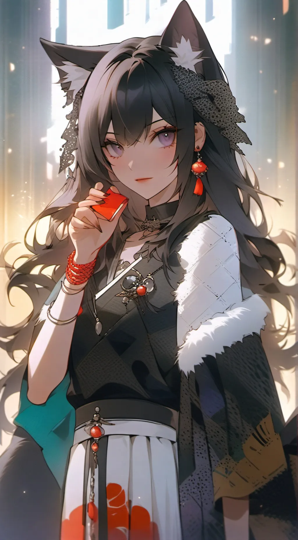 ai character: Siren Spirit Furry background