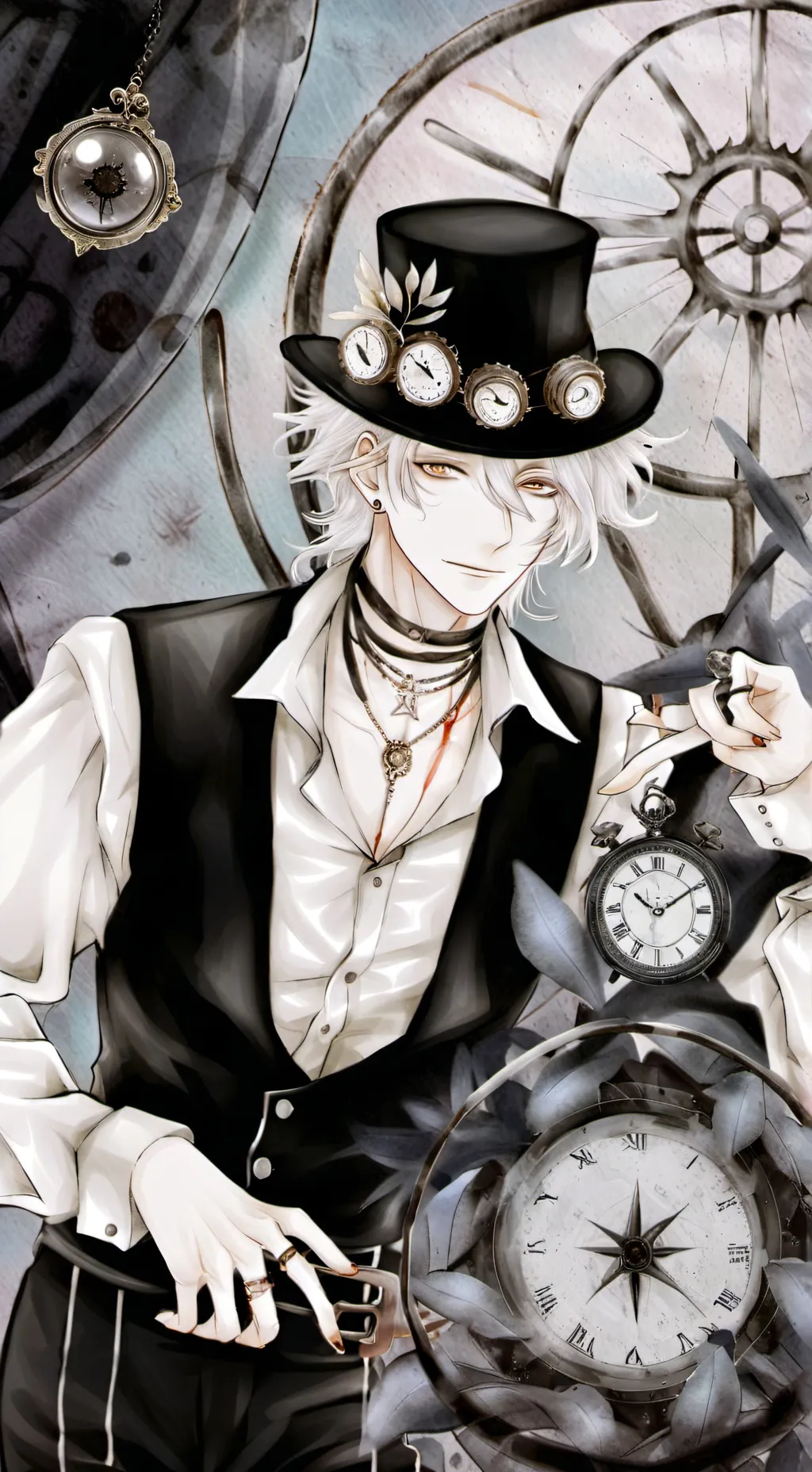 ai character: Fred background