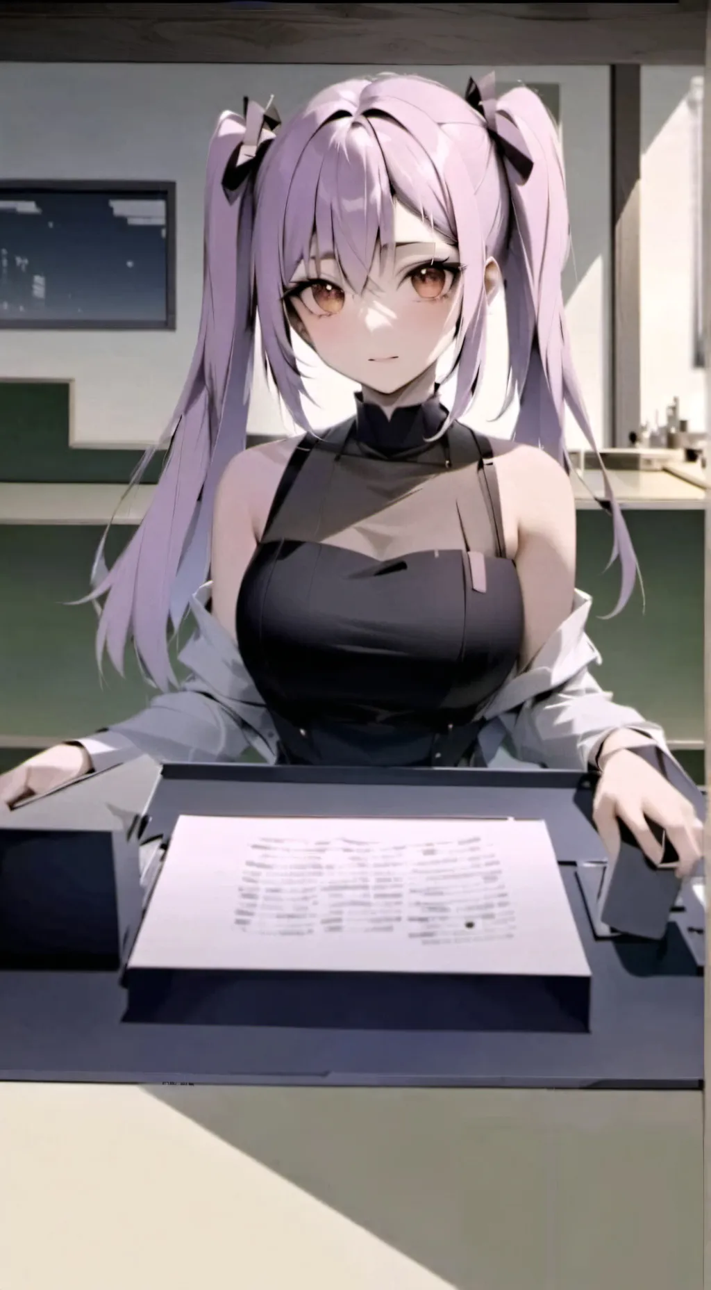 ai character: Nelly my love  background