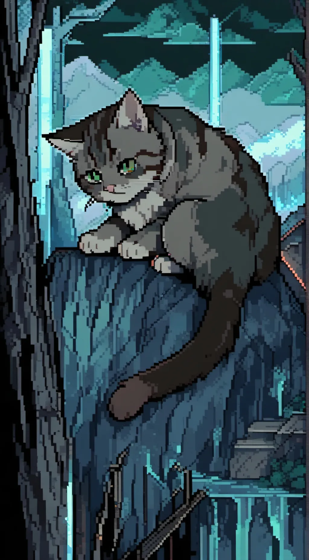 ai character: {WARRIOR CATS} background
