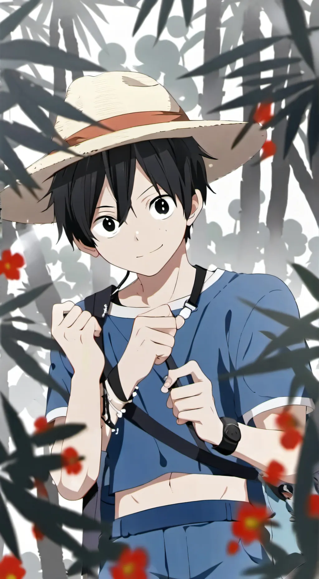 ai character: one piece background
