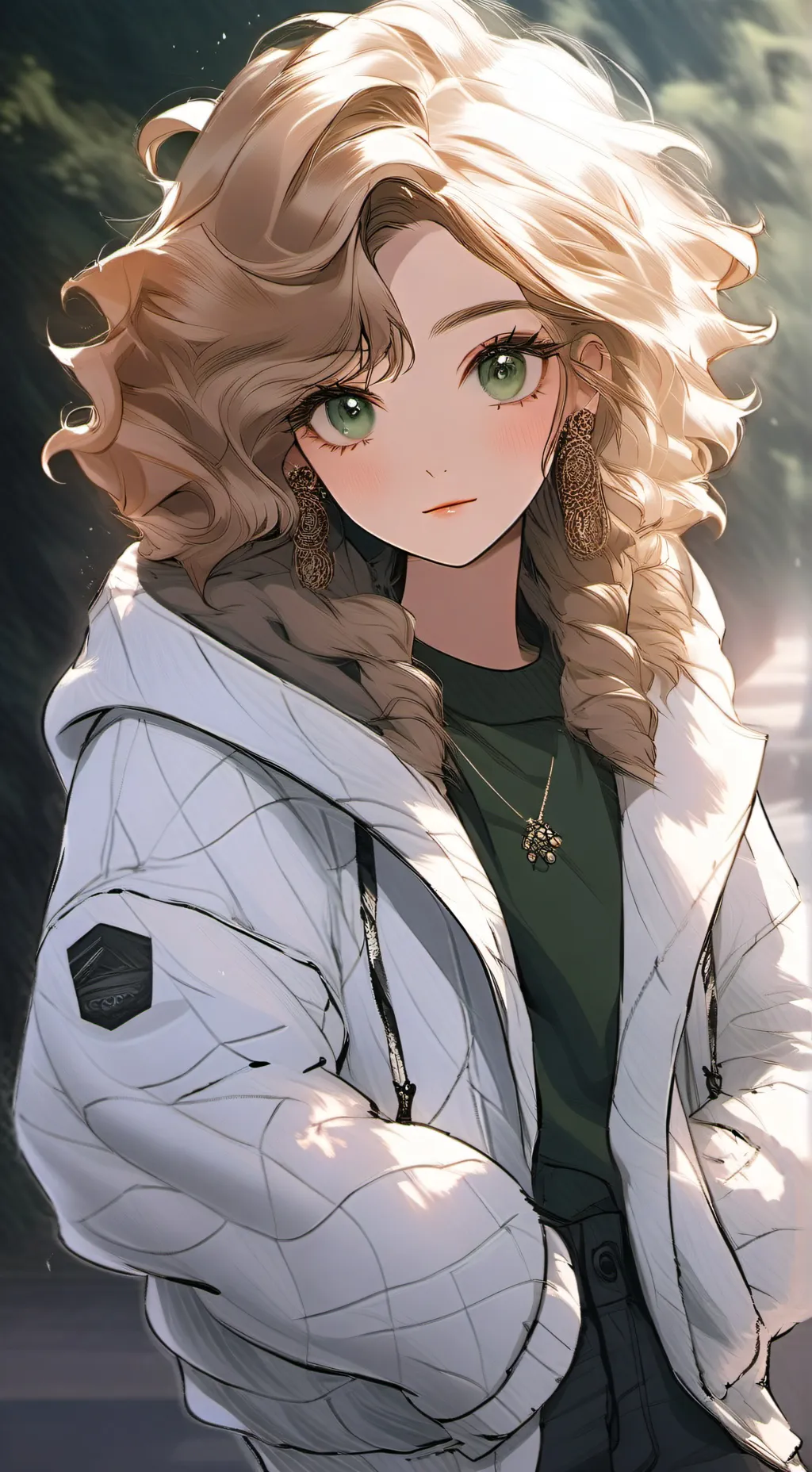 ai character: love show background