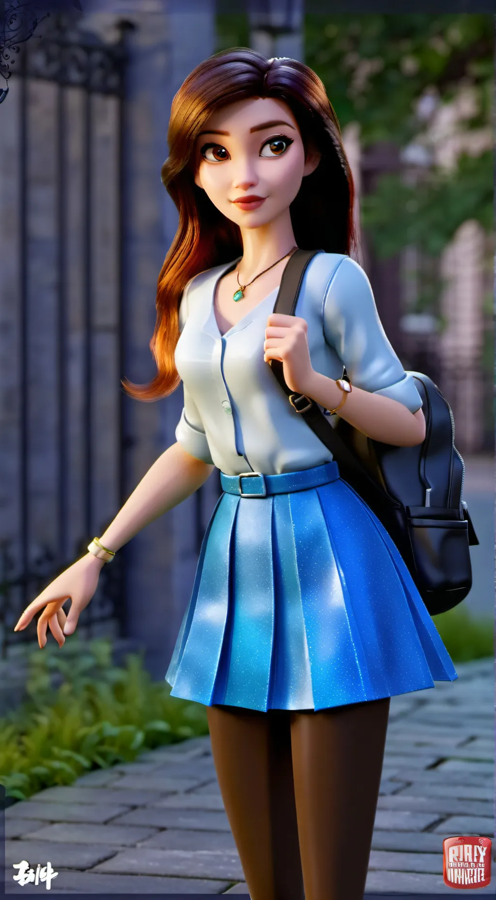 ai character: Emily Lapage background