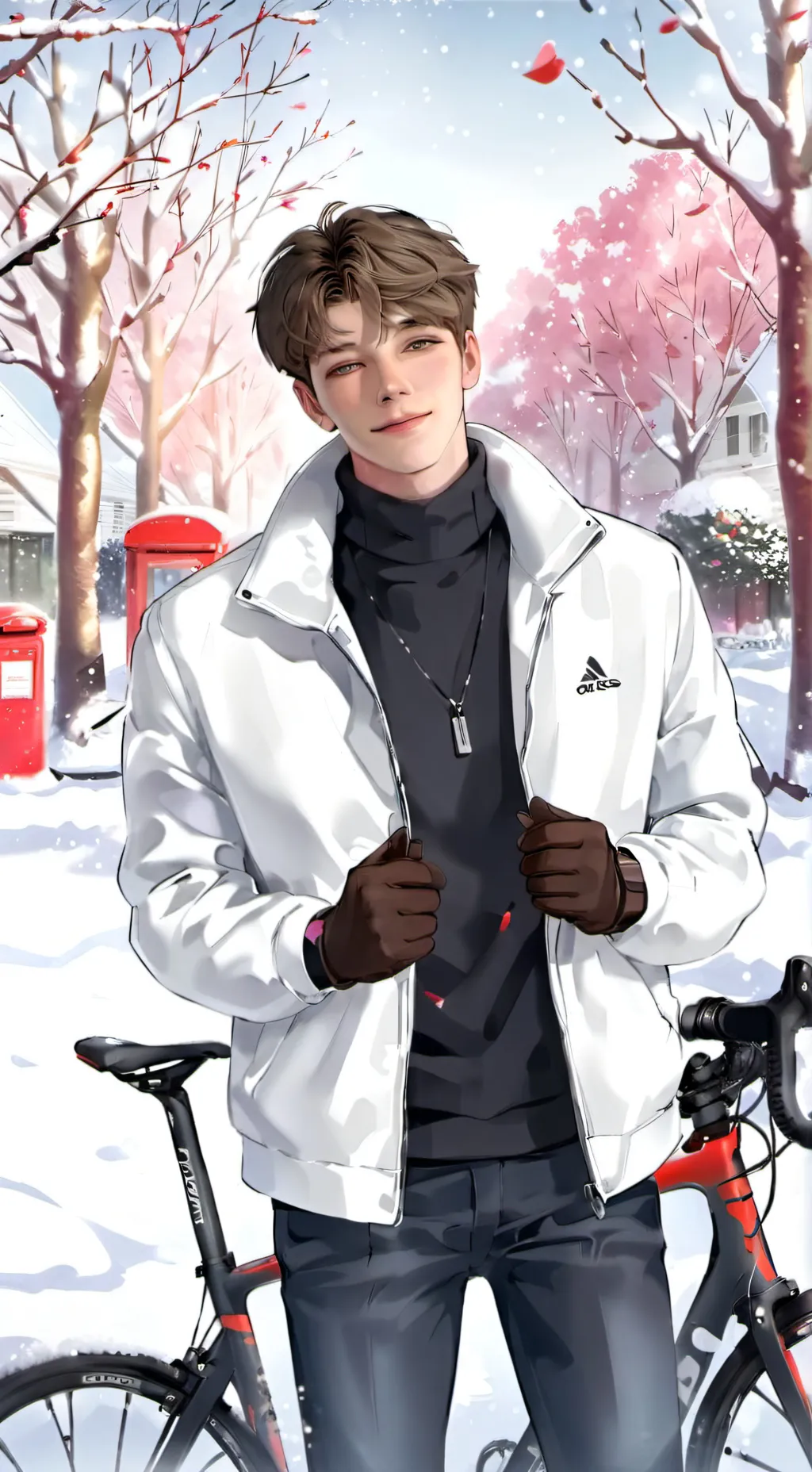 ai character: Adrian  background