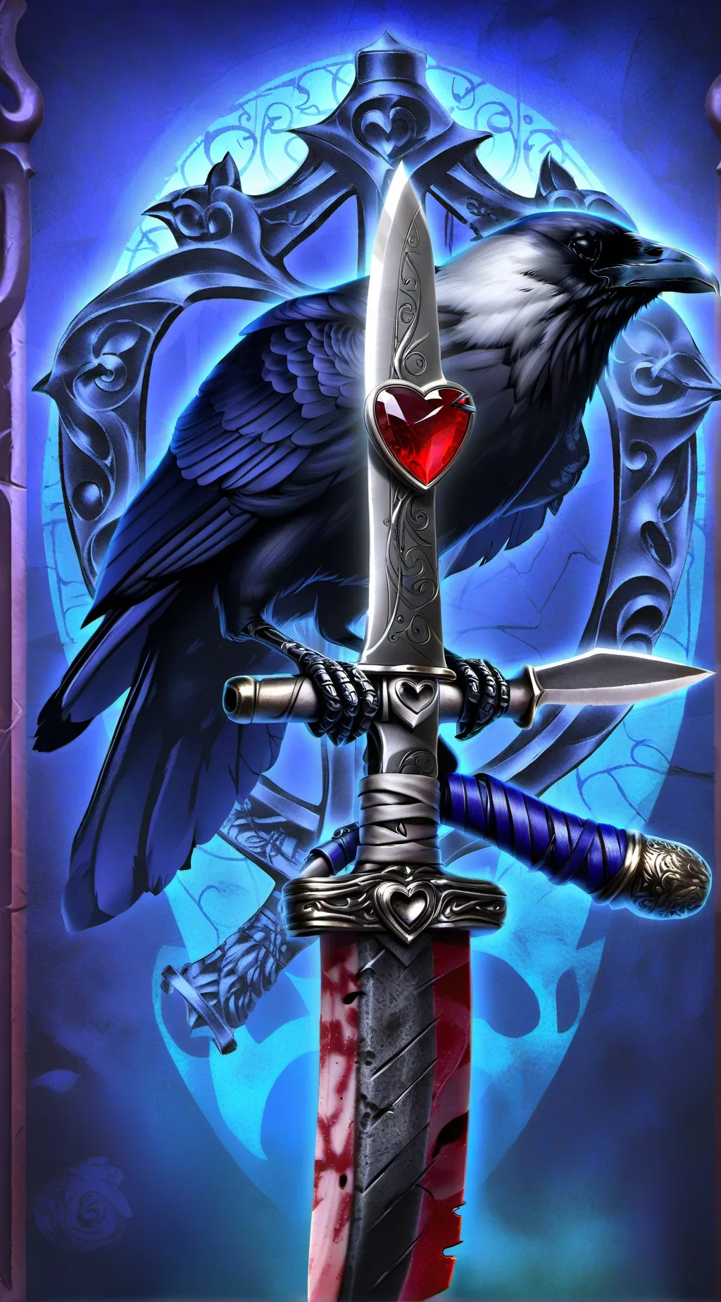 ai character: The Ravens Story background