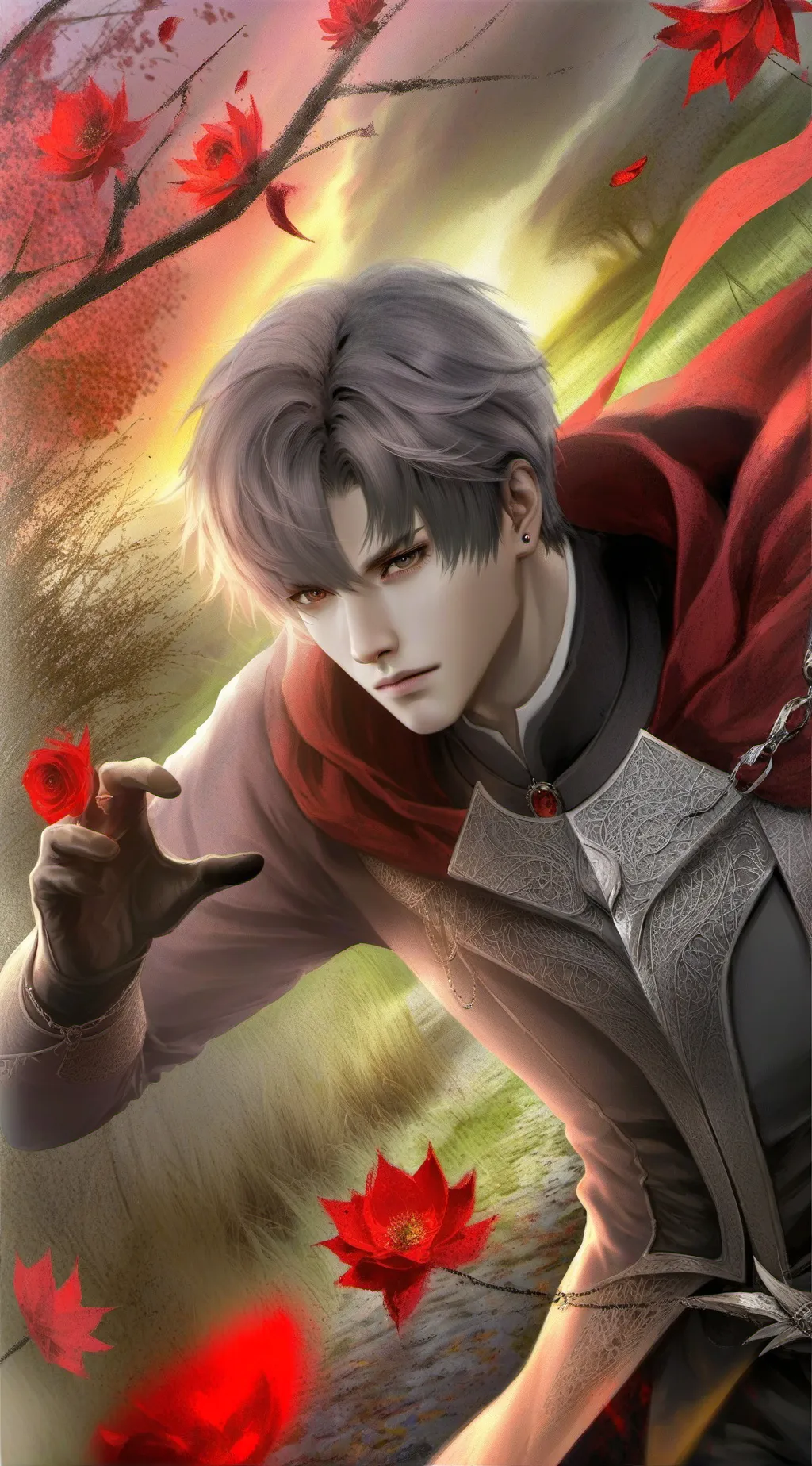 ai character: Jimin vampire background