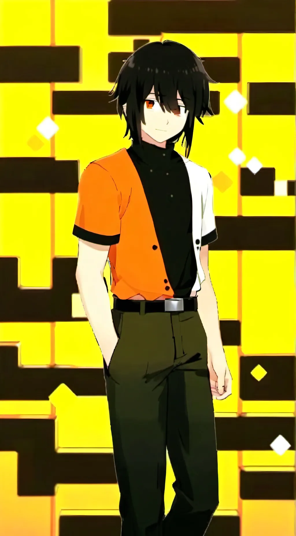 ai character: Oti yeosm  background