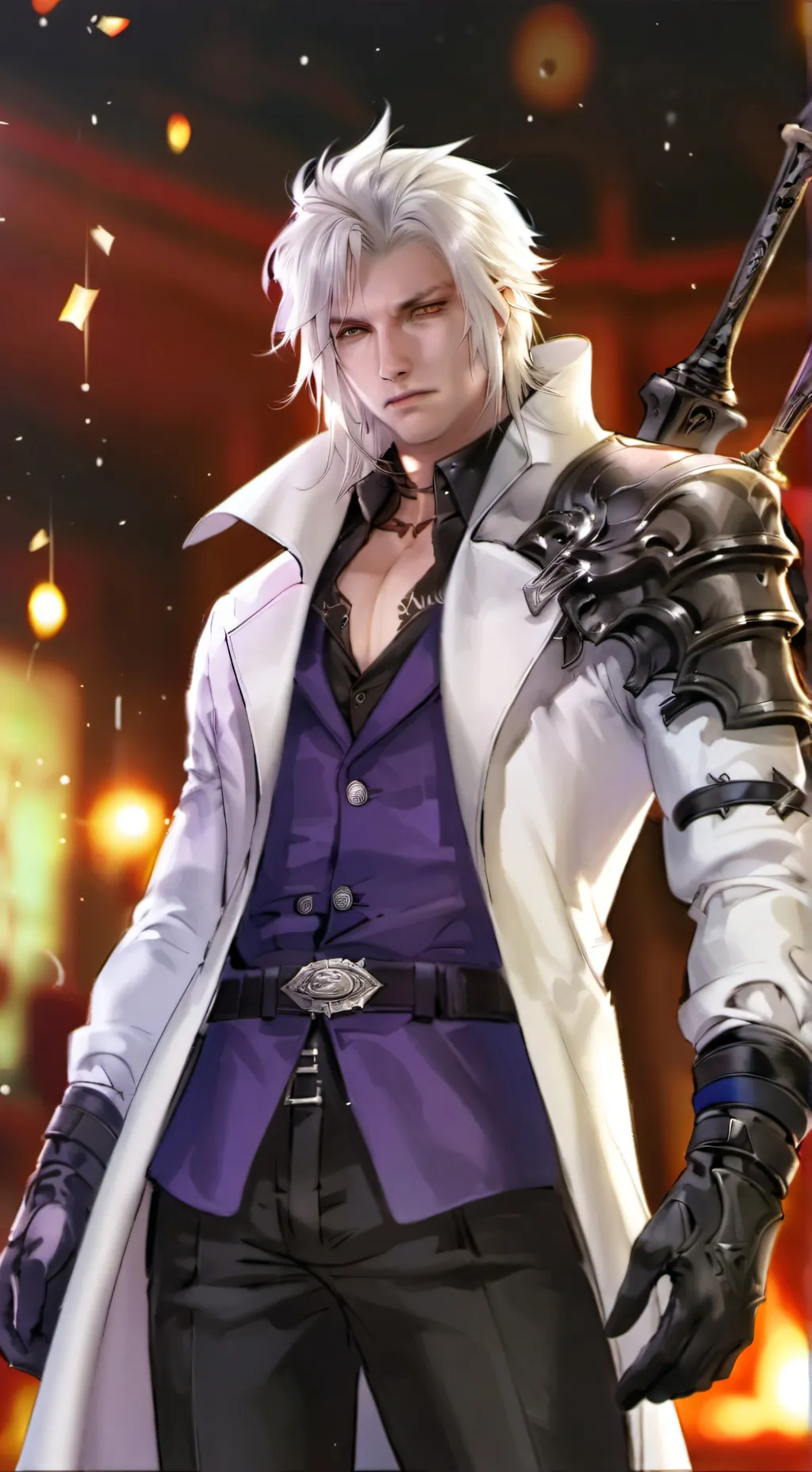 ai character: Ravus Nox Fleuret background
