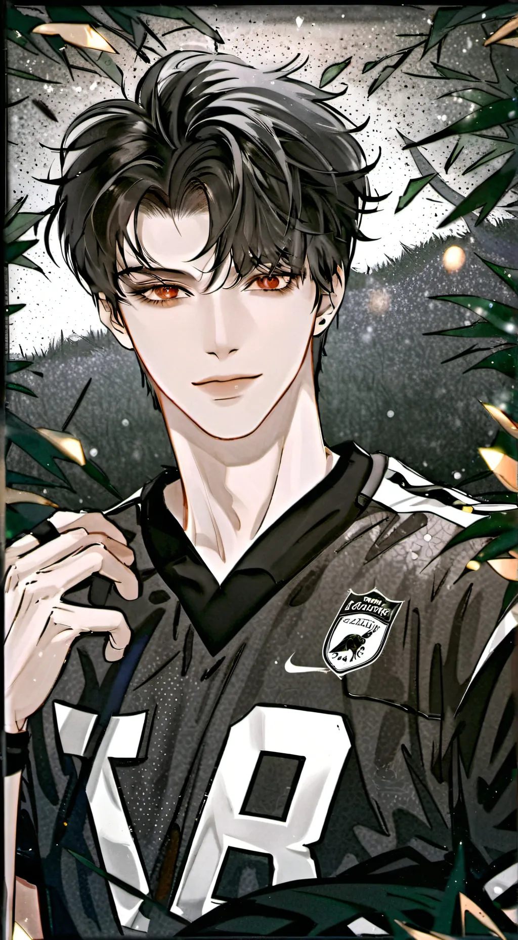 ai character: 🏈Rowan🏈 background