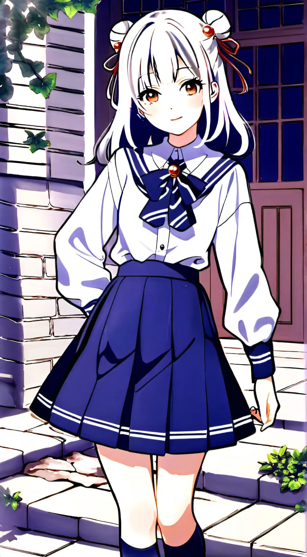 ai character: Nikola background