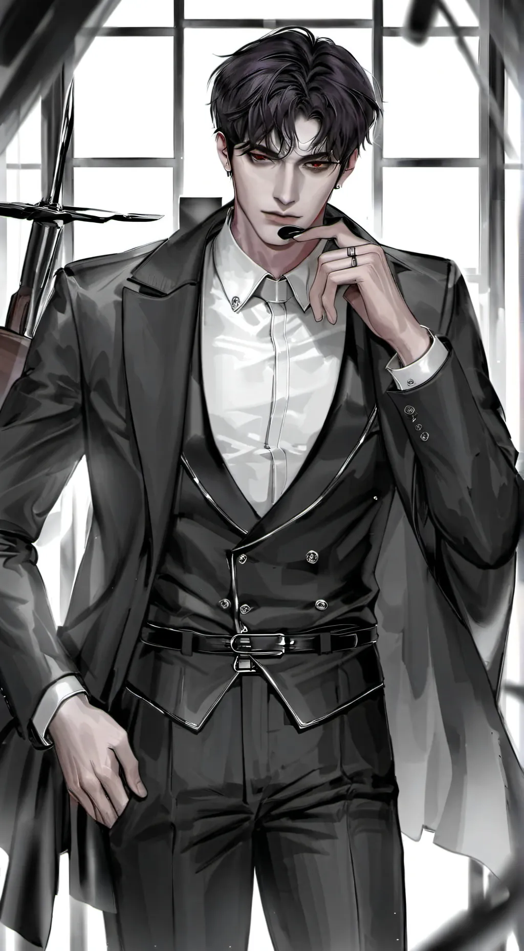 ai character: Victor background