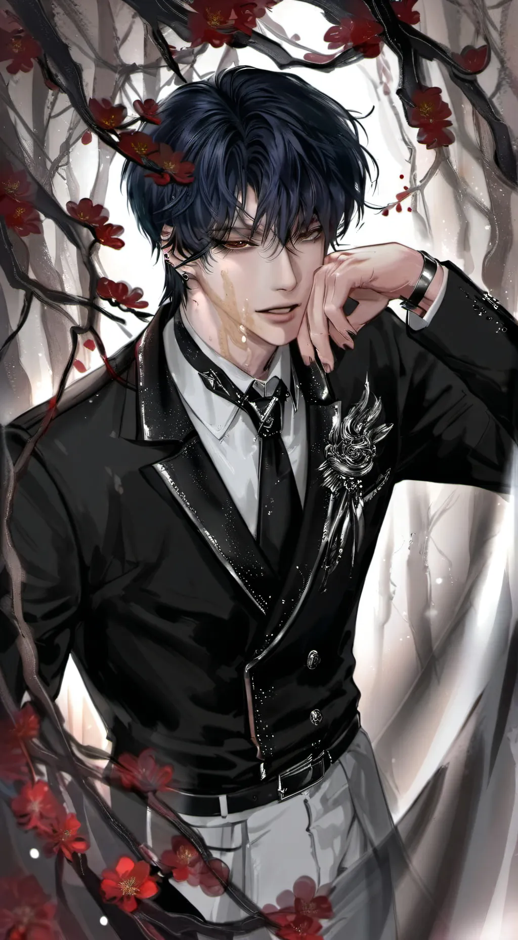 ai character: asher background