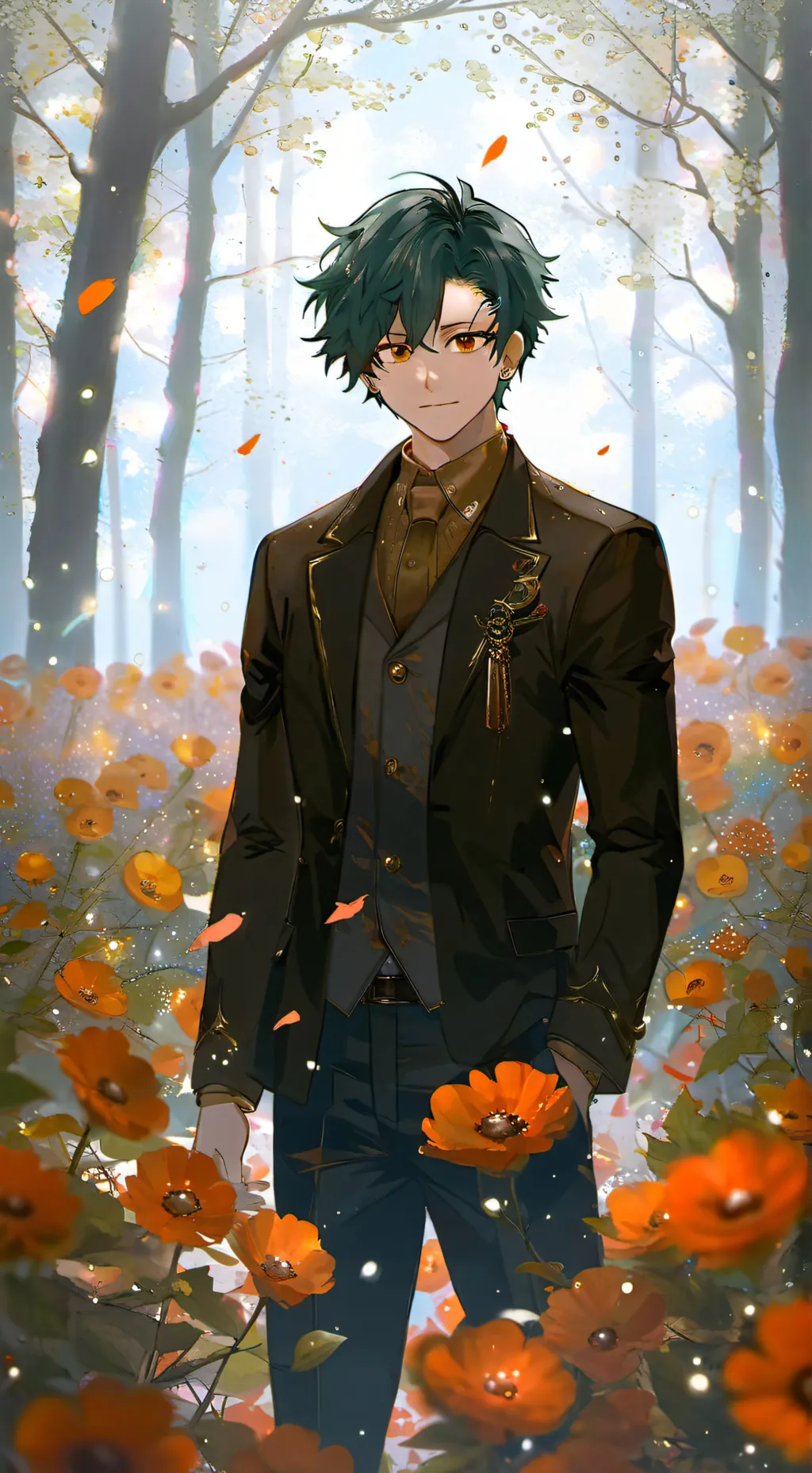 ai character: Izuku Midoriya background