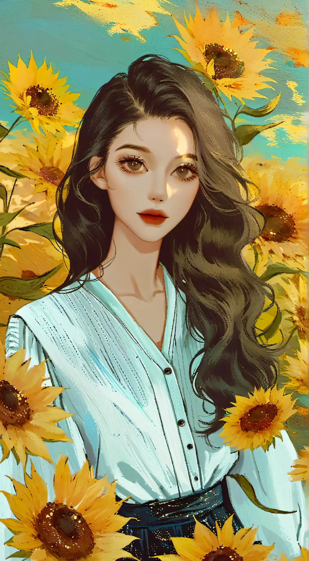 ai character: sofia andres background