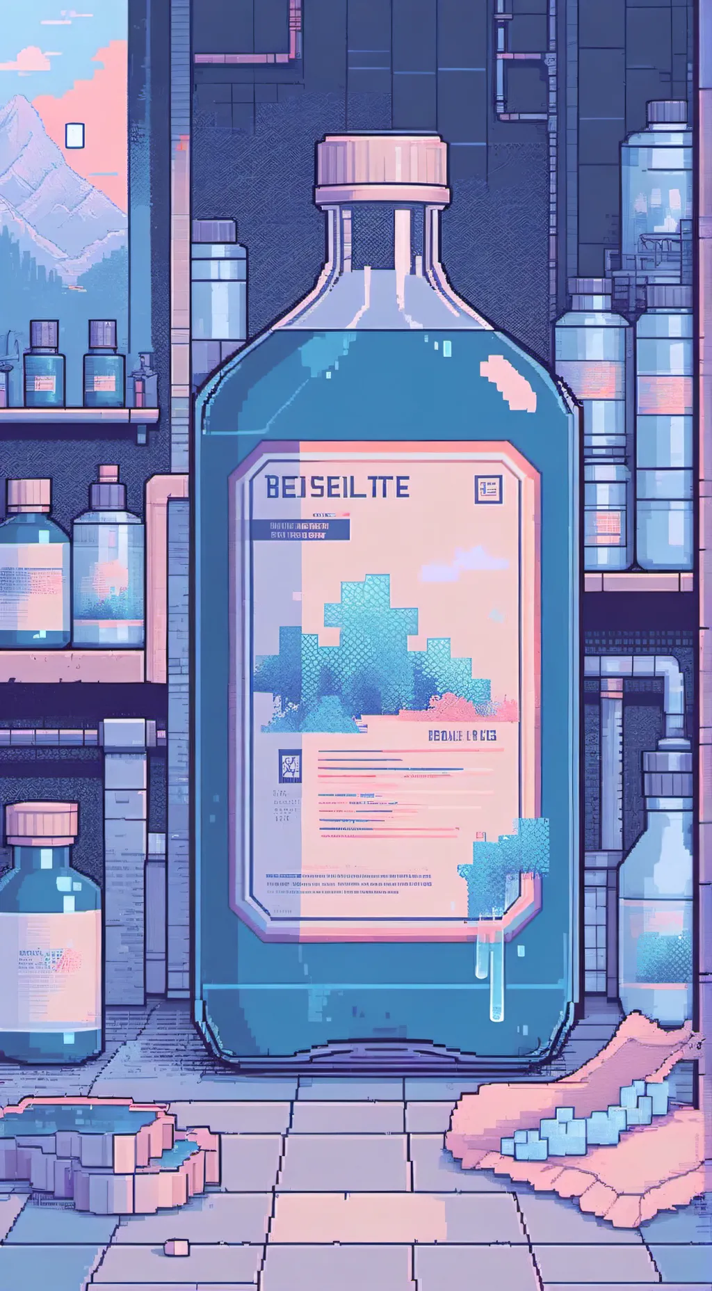 ai character: MOUTHWASHING!!  background