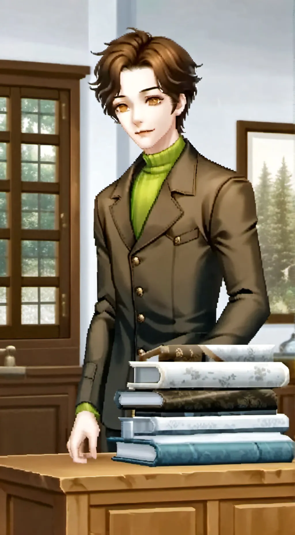 ai character: bf background
