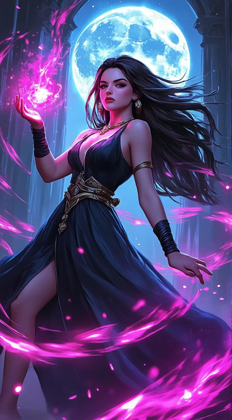 ai character: Amber Malfuy background