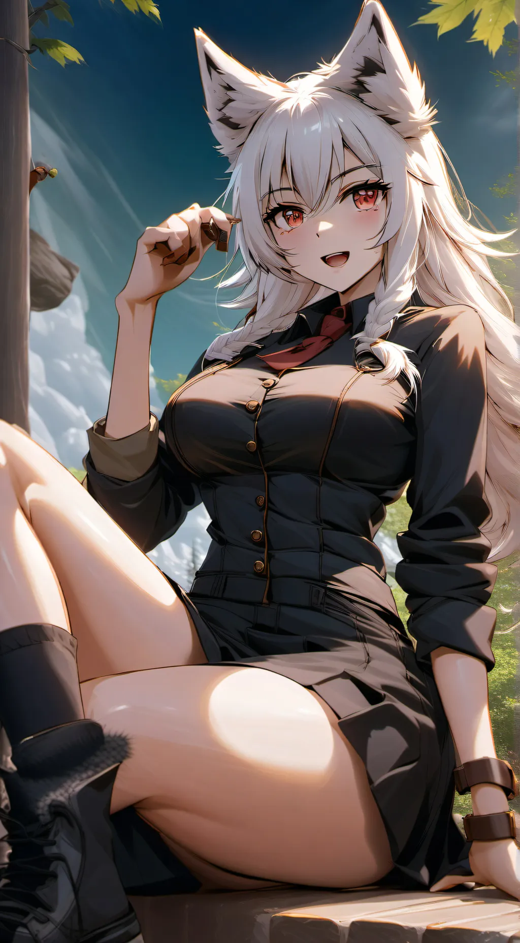 ai character: lily background