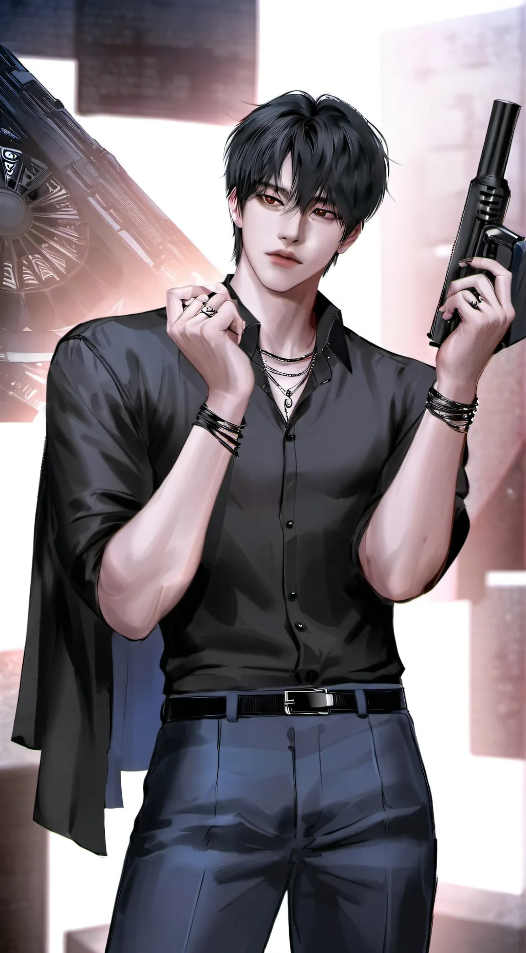 ai character: David background