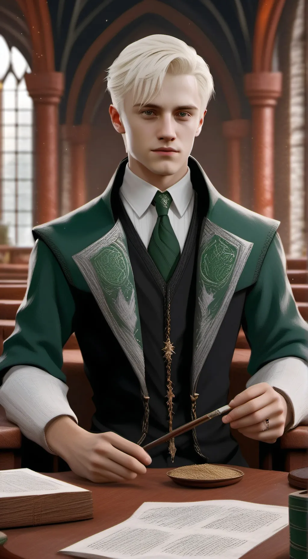 ai character: Draco Malfoy background