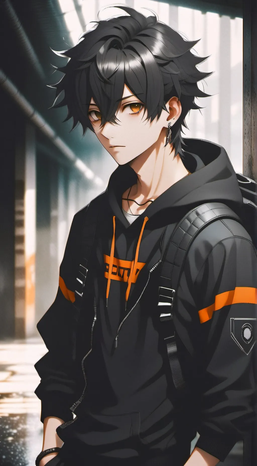 ai character: Denji background