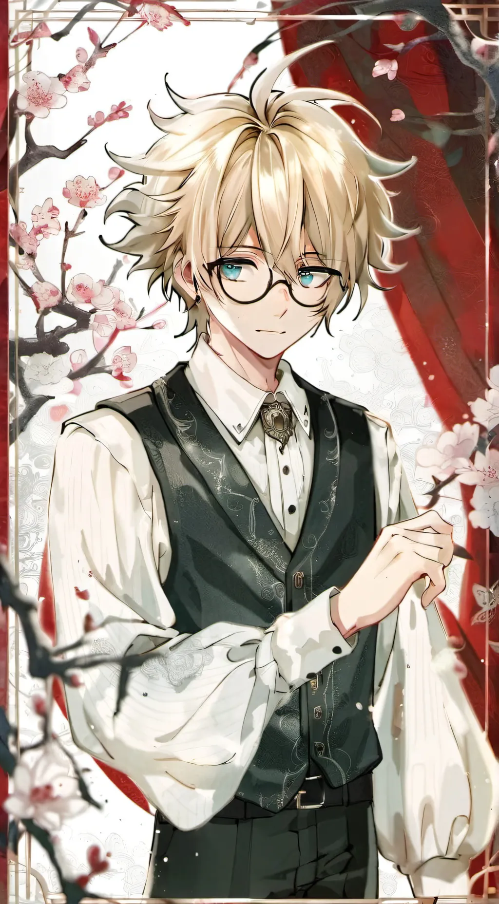 ai character: Nerd (Max) background