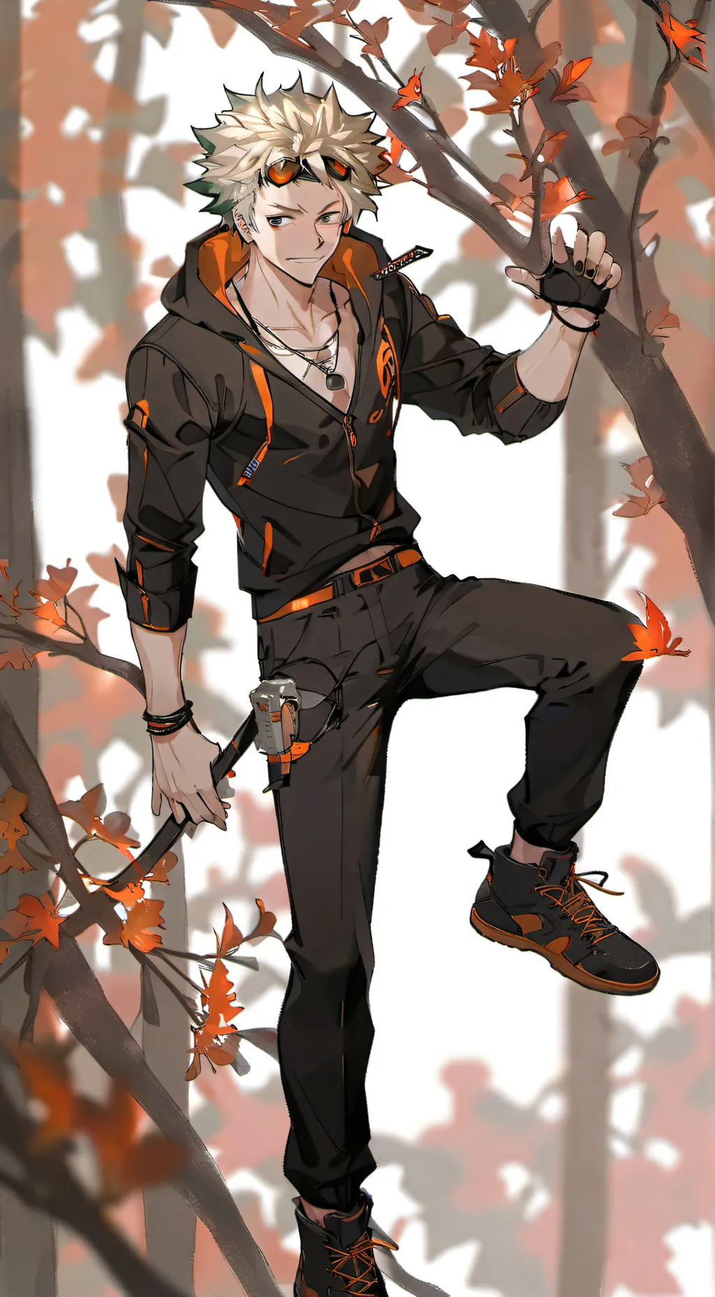 ai character: bakudeku  background