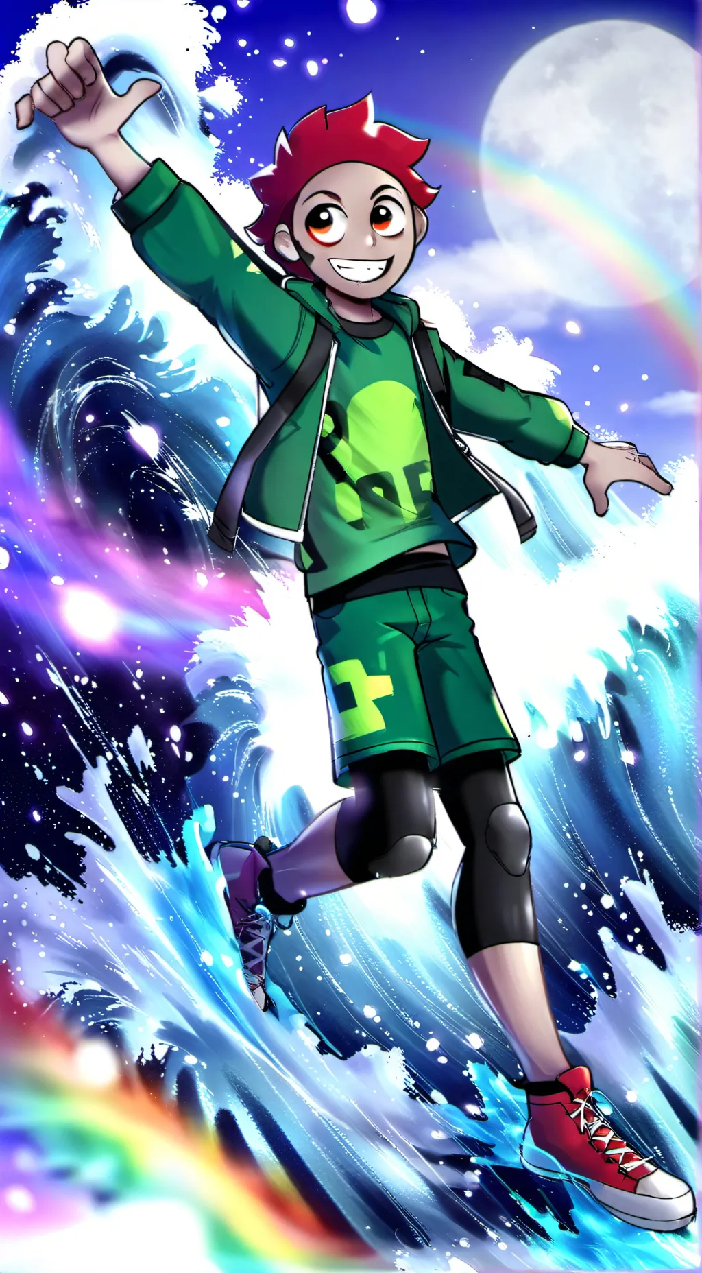 ai character: twisted infection background