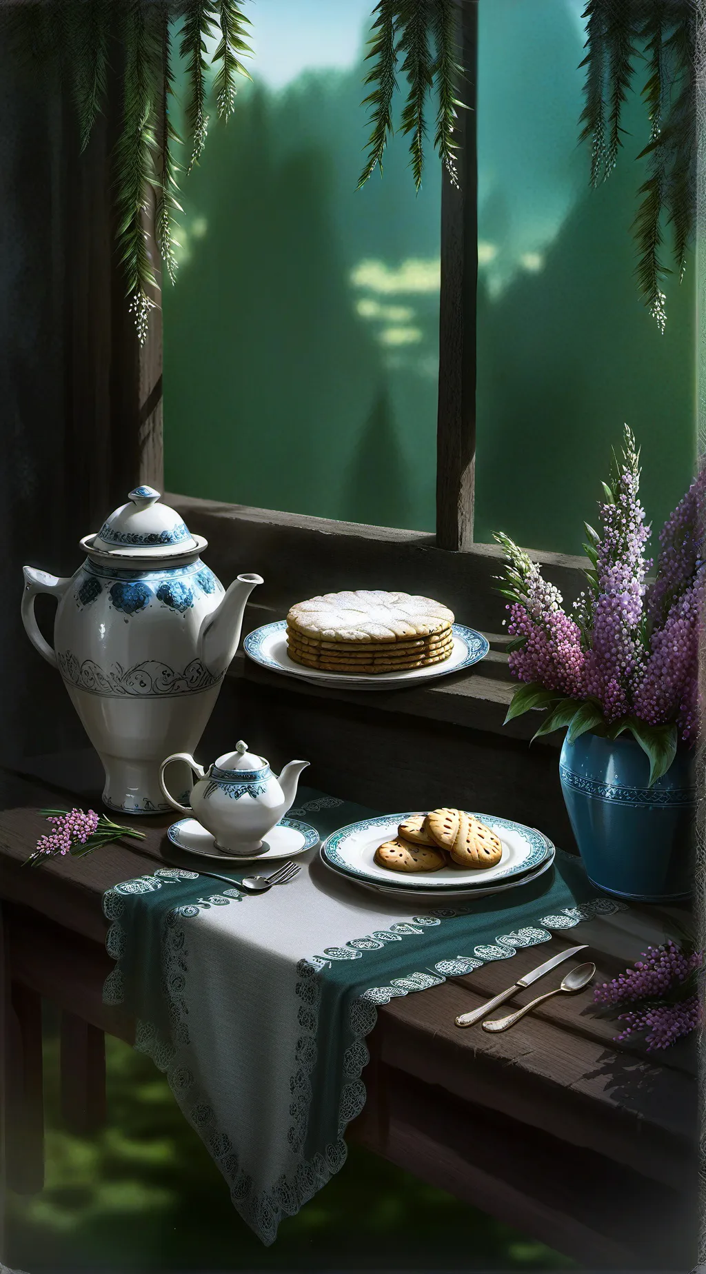 ai character: biscuit  background