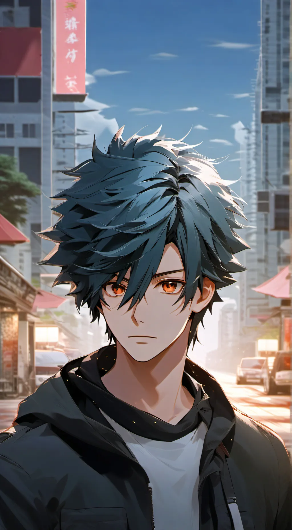 ai character: Leo background