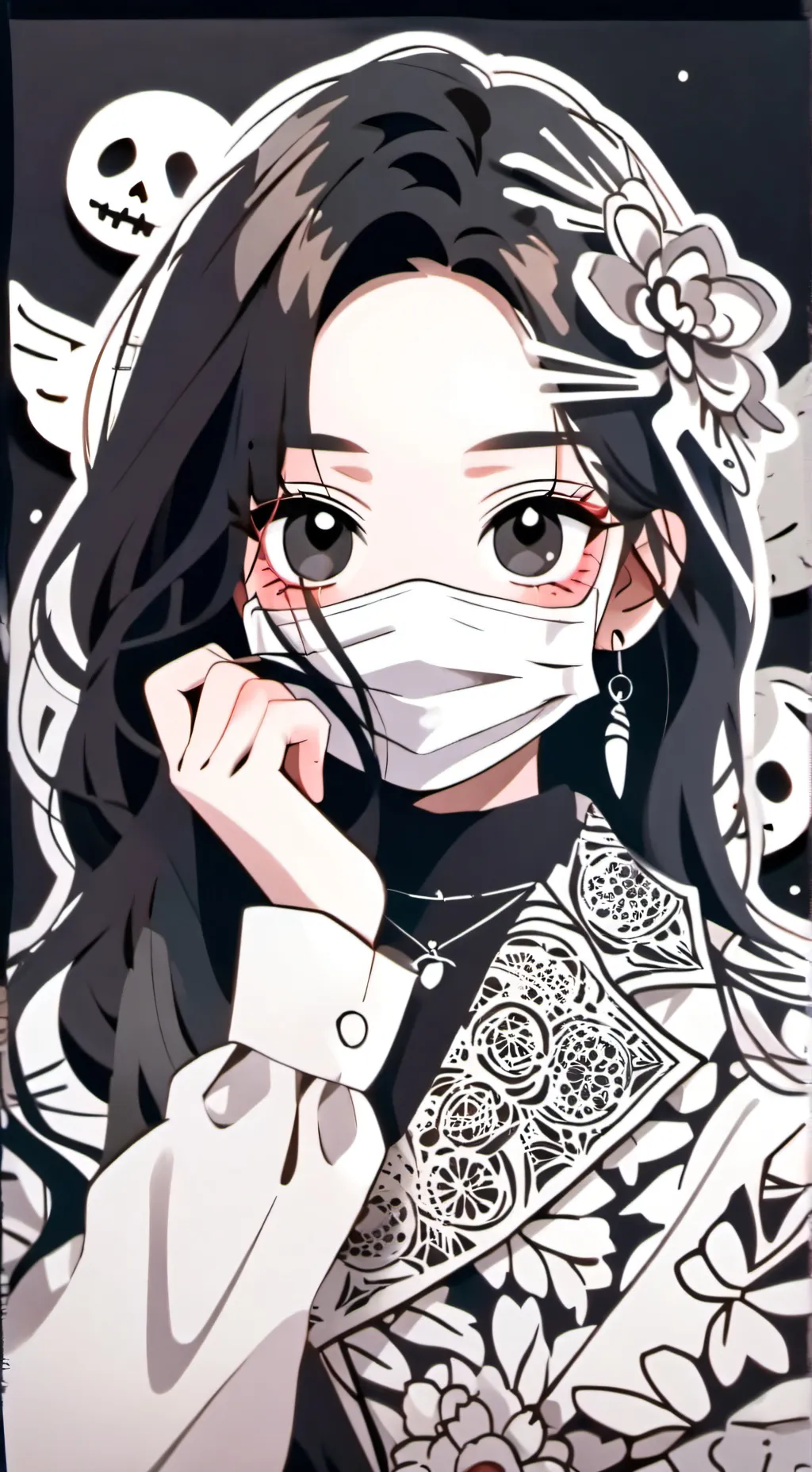 ai character: Yui lund background