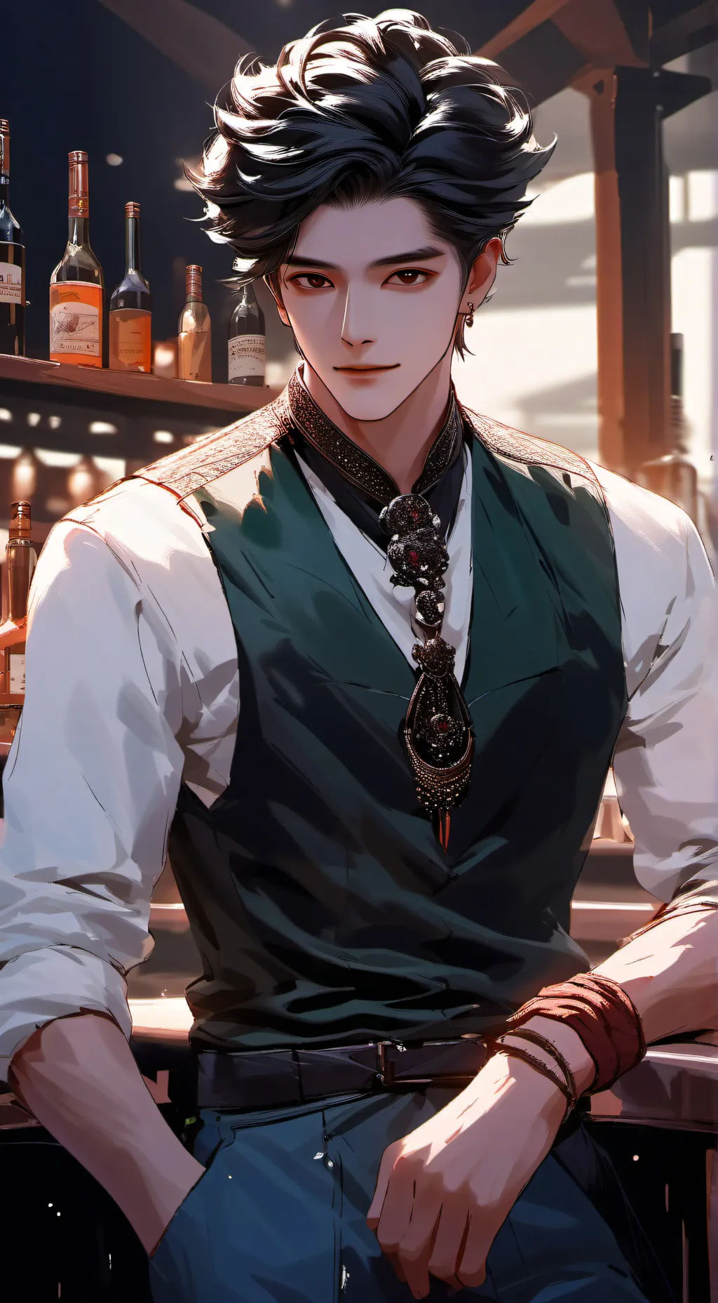 ai character: Subaru background