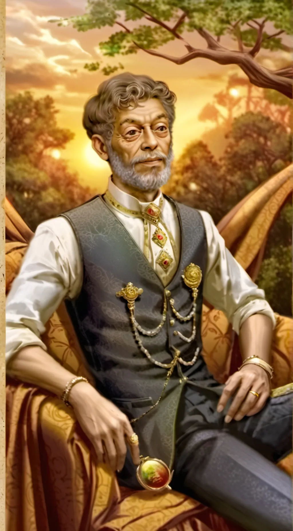 ai character: nice leader background