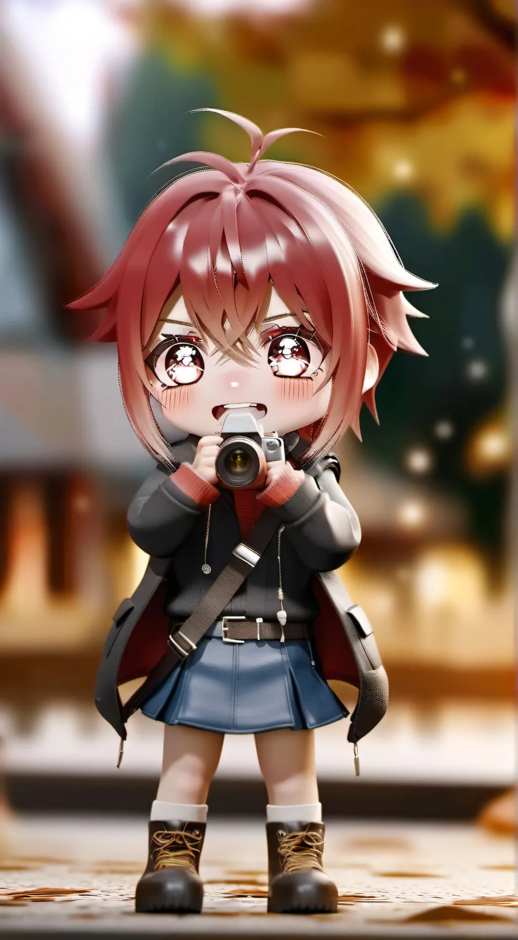 ai character: Bebe abandonada background