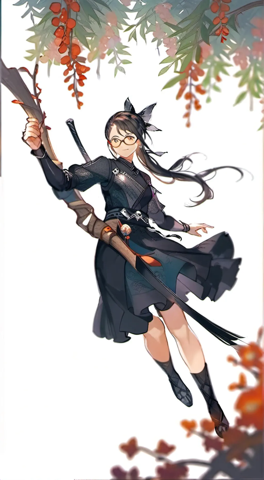 ai character: Maki Zenin background
