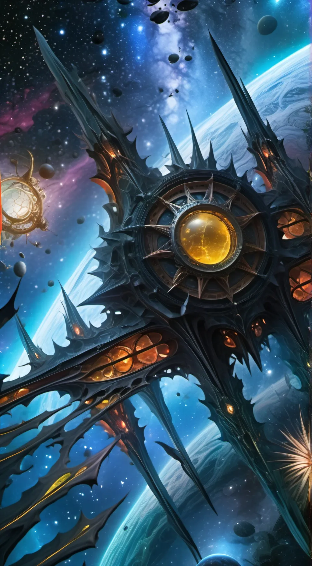 ai character: 15 connectors  background