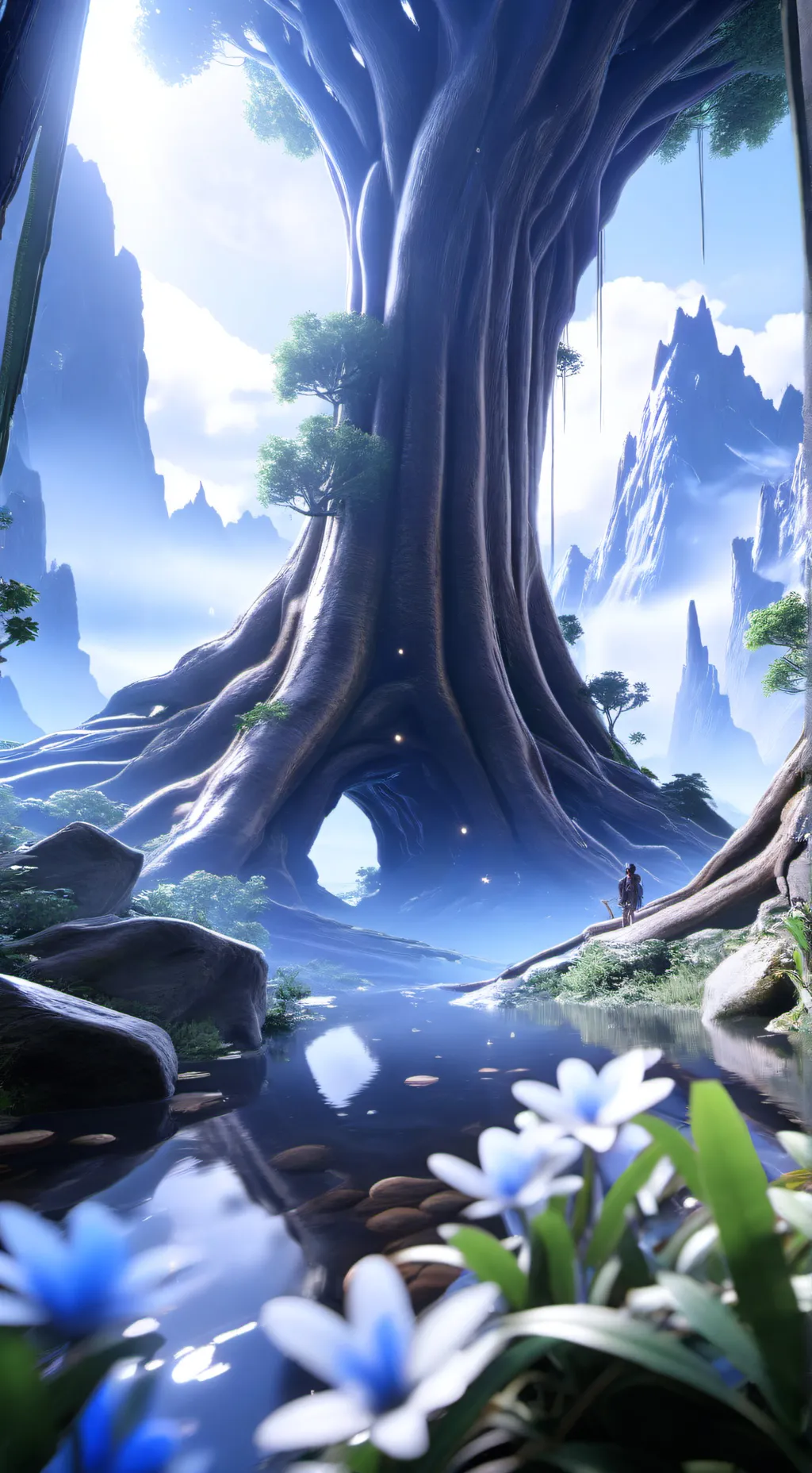 ai character: Oren (Sprunki) background