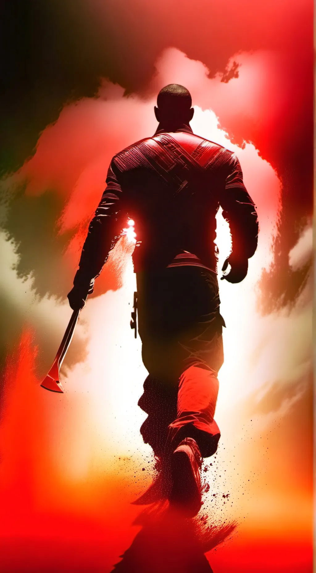 ai character: slipknot VS korn background