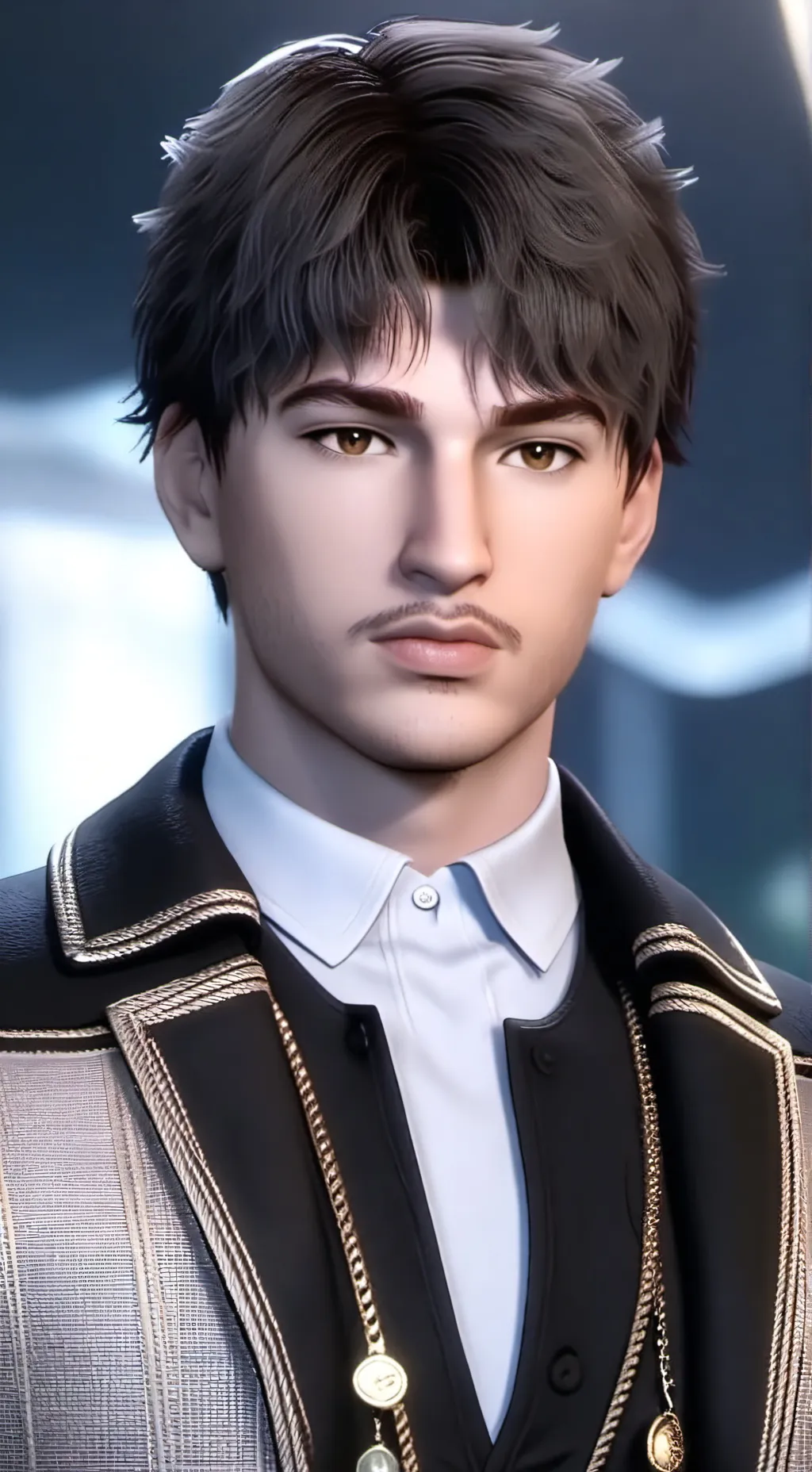 ai character: alex chino 🪐 background