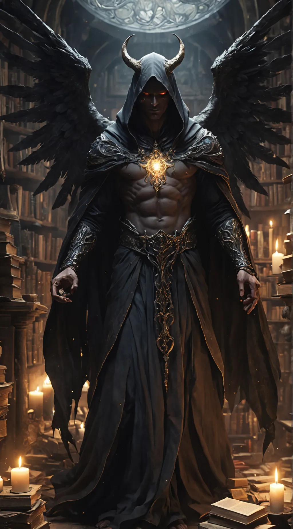 ai character: Lucien background