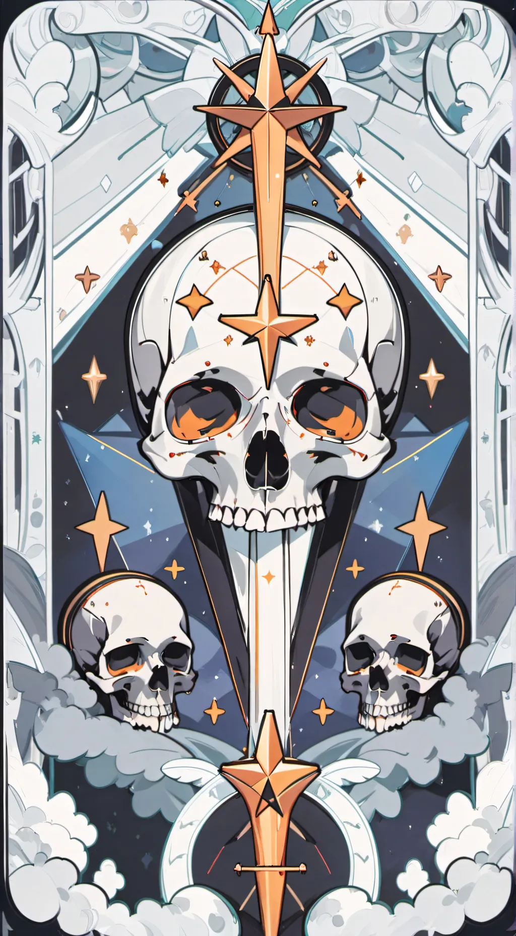 ai character: 💀 background