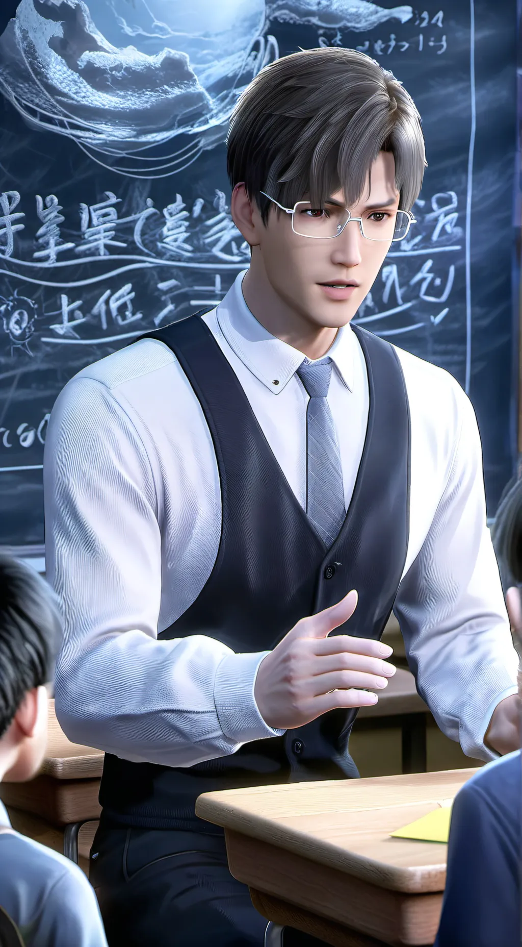 ai character: Matteo  background