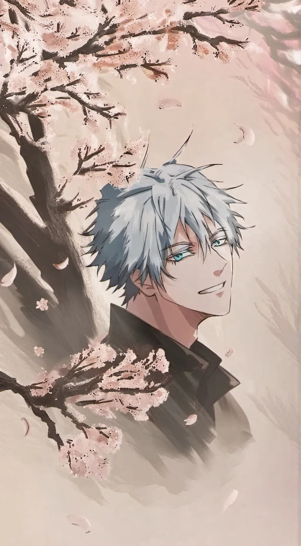 ai character: Gojo satoru background