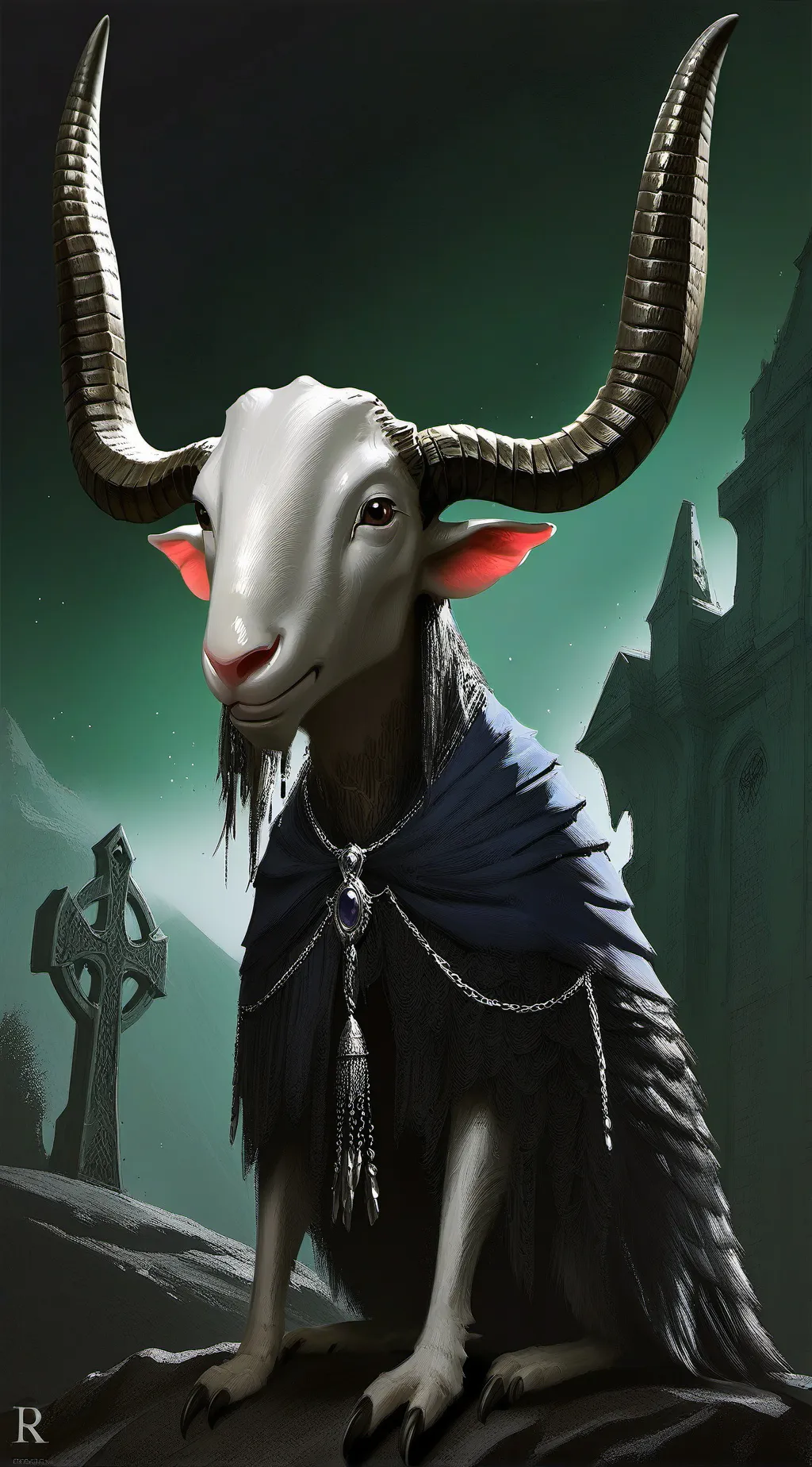 ai character: la cabra mas pende background