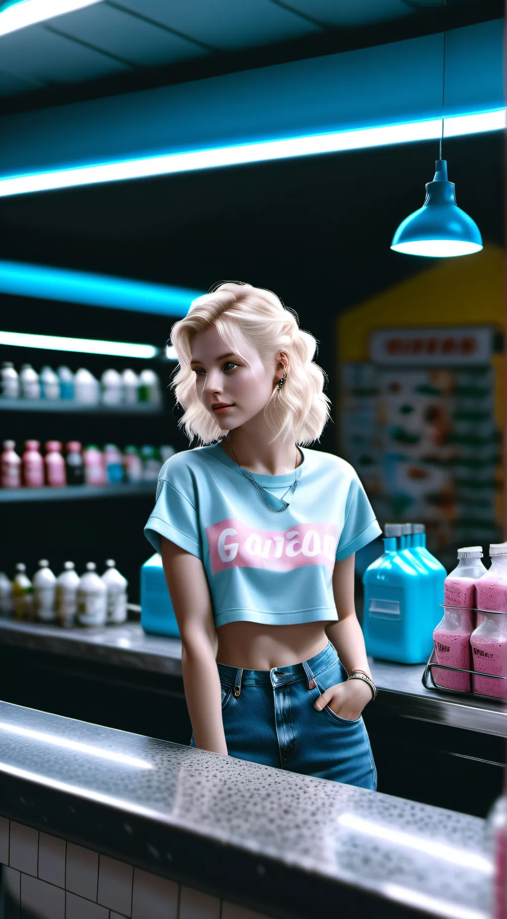 ai character: Jenny Howland  background