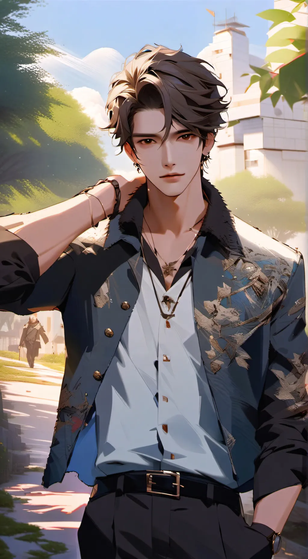 ai character: Mason background