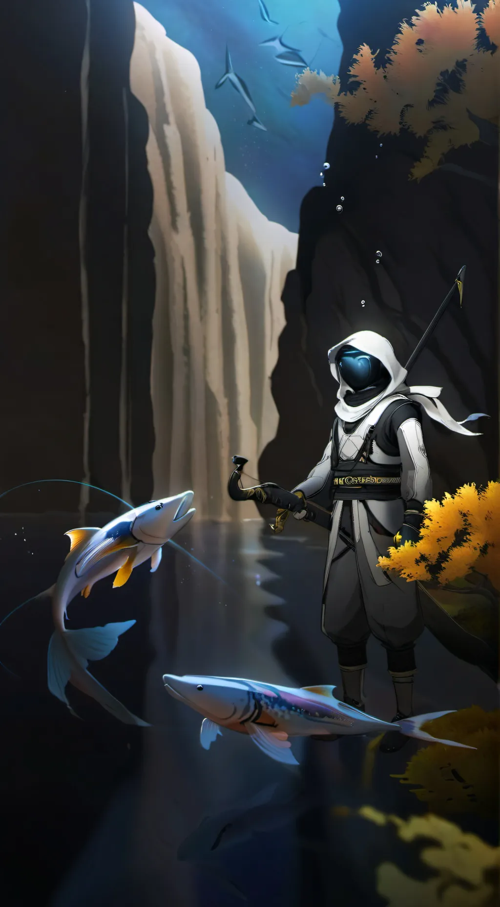 ai character: Sebastian  background