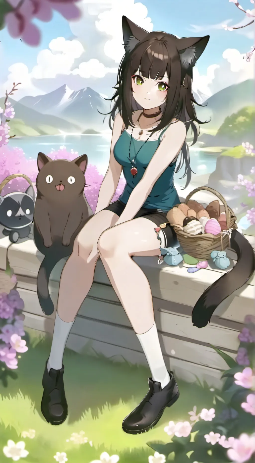 ai character: Different World background