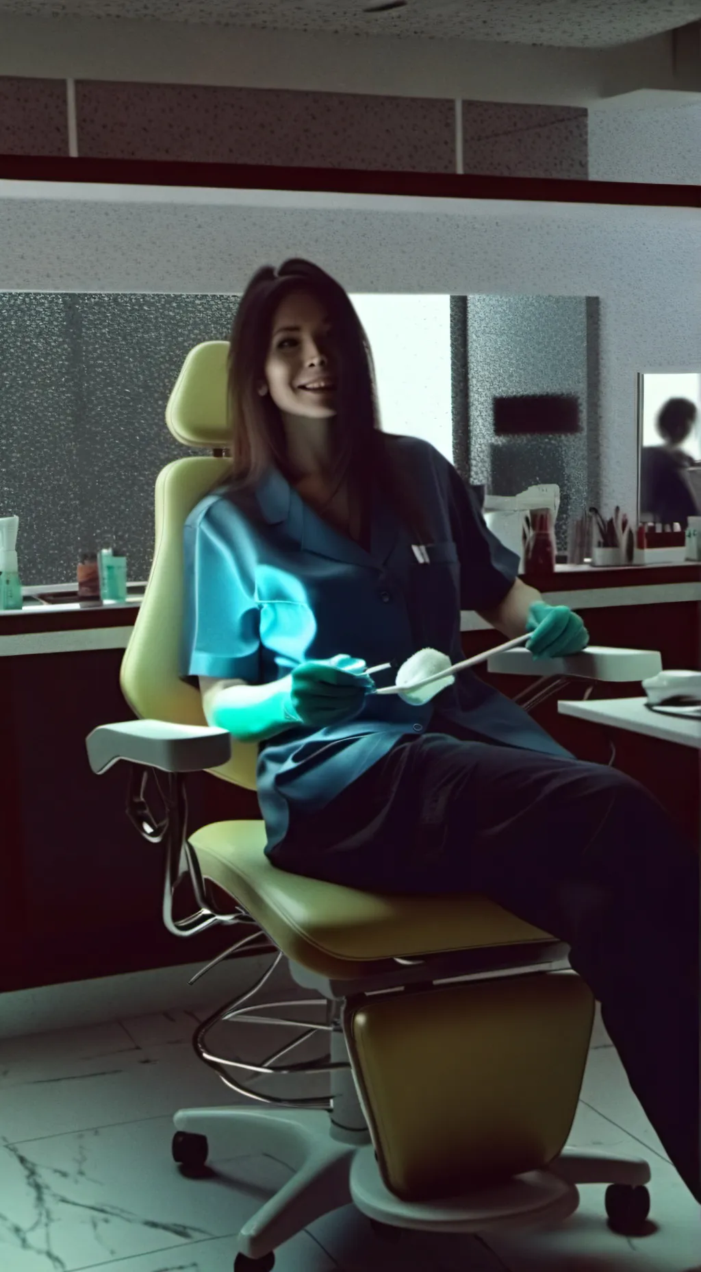 ai character: dentista del amor background