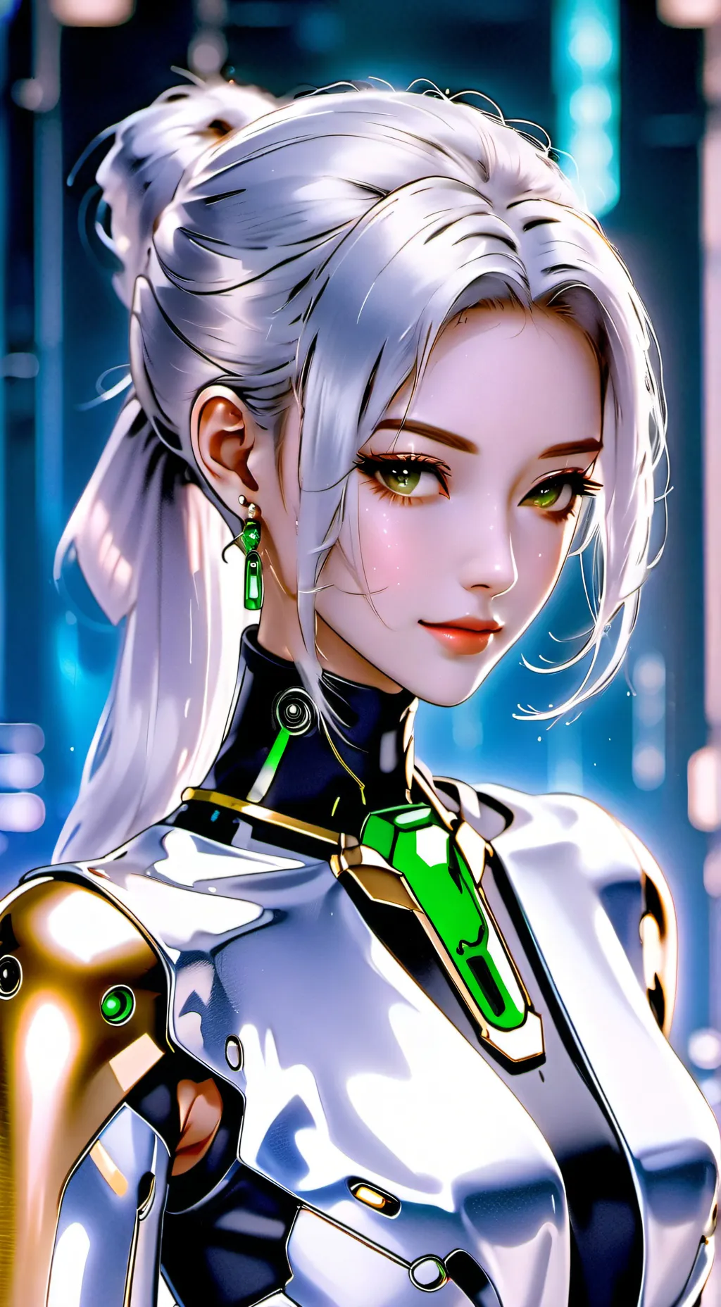 ai character: Sapphire background